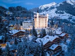 Private dining room in Gstaad